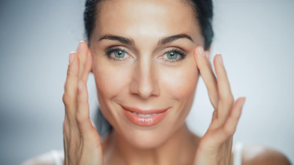 Beautiful,Caucasian,Woman,Touches,Her,Perfect,Face,With,Soft,Skin, 118e8750b5c04fe19adb3c1bda382b2d Skin Balance & Rejuvenation MedSpa.